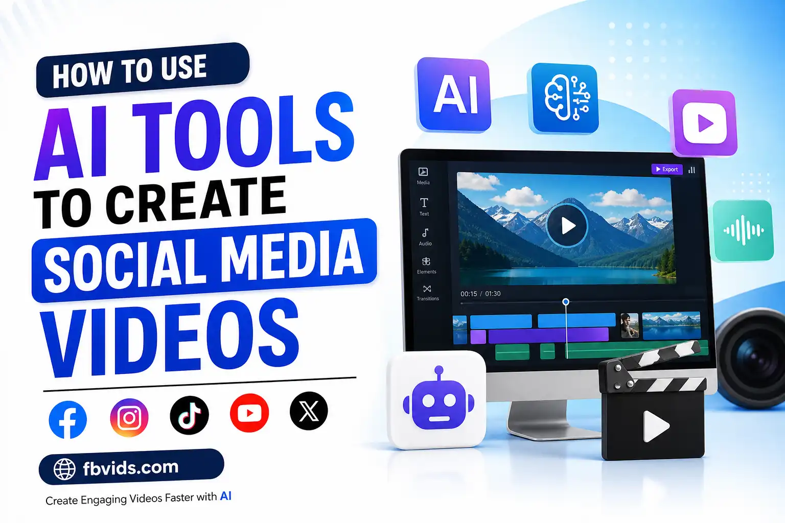 How to Use AI Tools to Create Social Media Videos - Complete Guide 2026