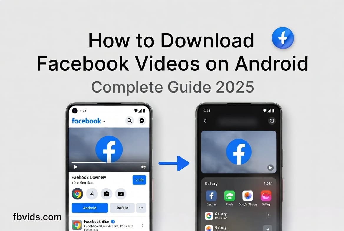 How to Download Facebook Videos on Android - Complete Guide