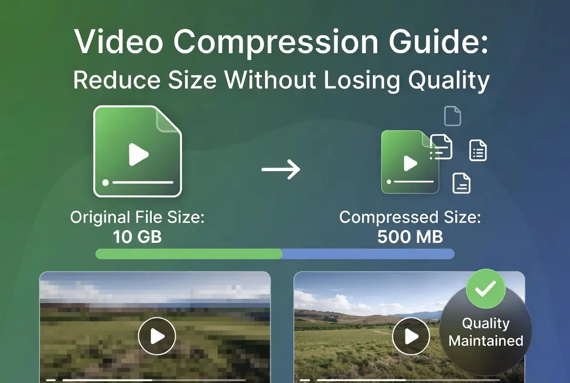 Video Compression Guide - Reduce Size Without Losing Quality